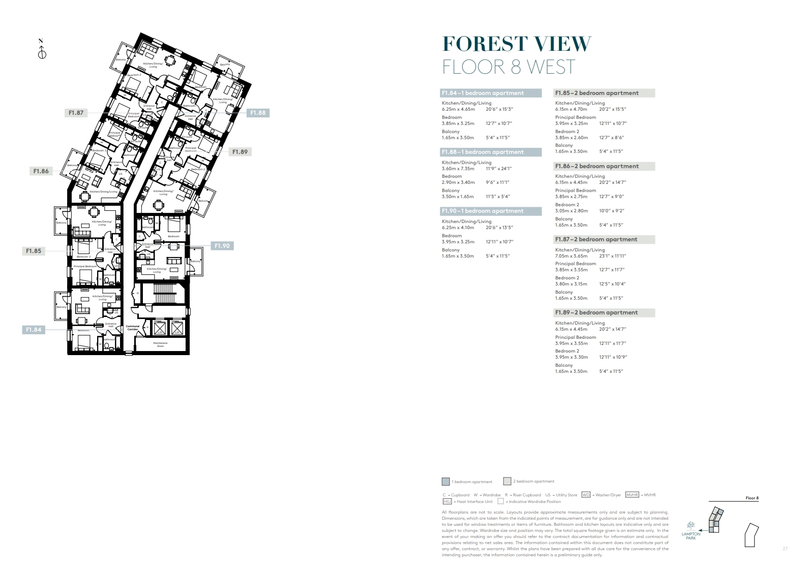 Floor 8 West
